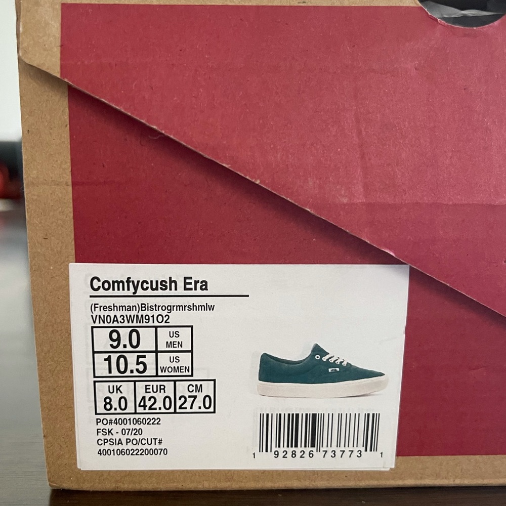 Jade green vans